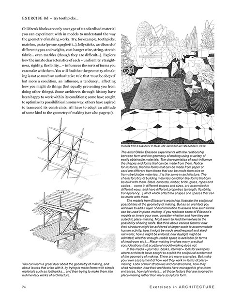 Exercises in Architecture sample page